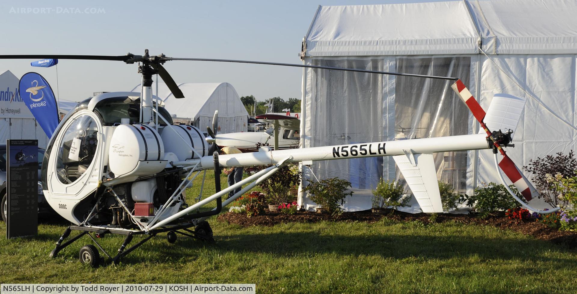 N565LH, 2007 Schweizer 269C C/N S1904, EAA AIRVENTURE 2010