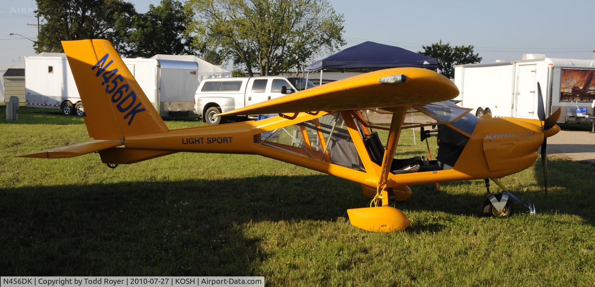 N456DK, Aeroprakt A-22LS Valor C/N 014, EAA AIRVENTURE 2010
