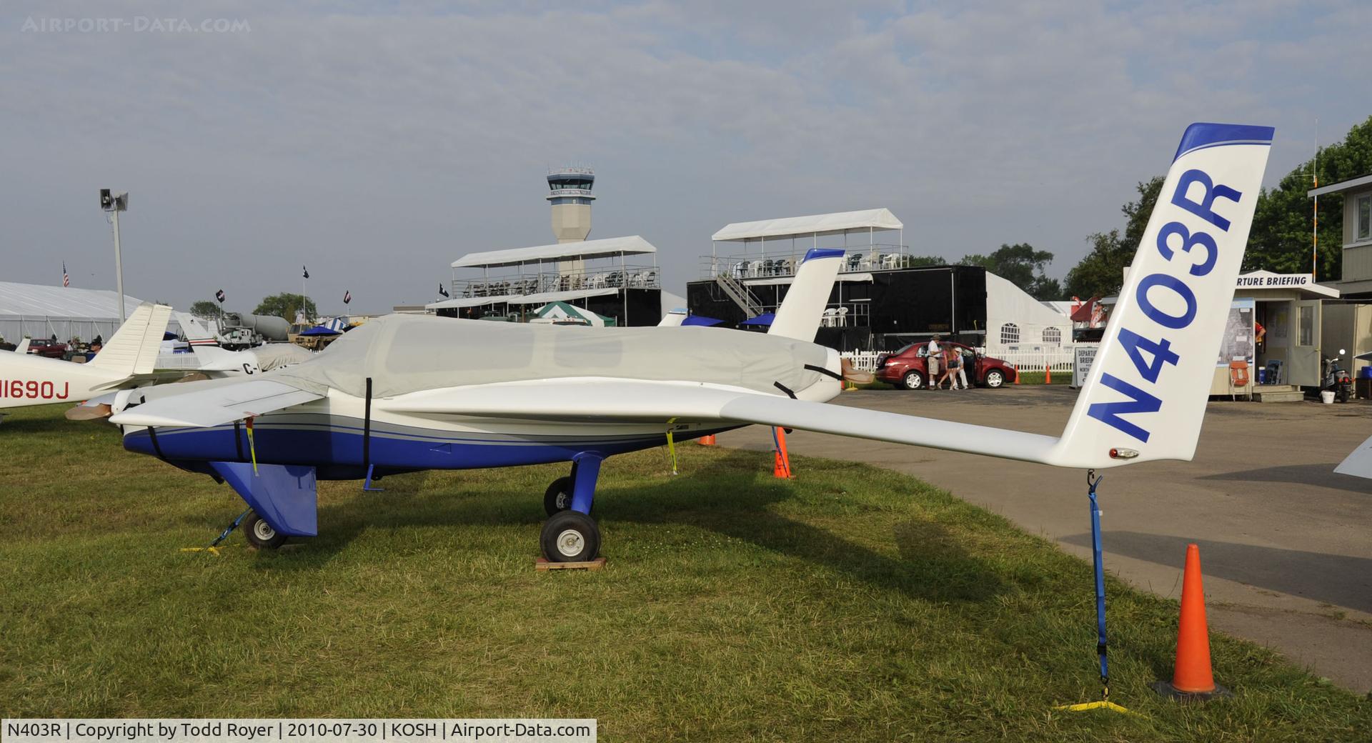 N403R, Rutan Defiant C/N 093, EAA AIRVENTURE 2010