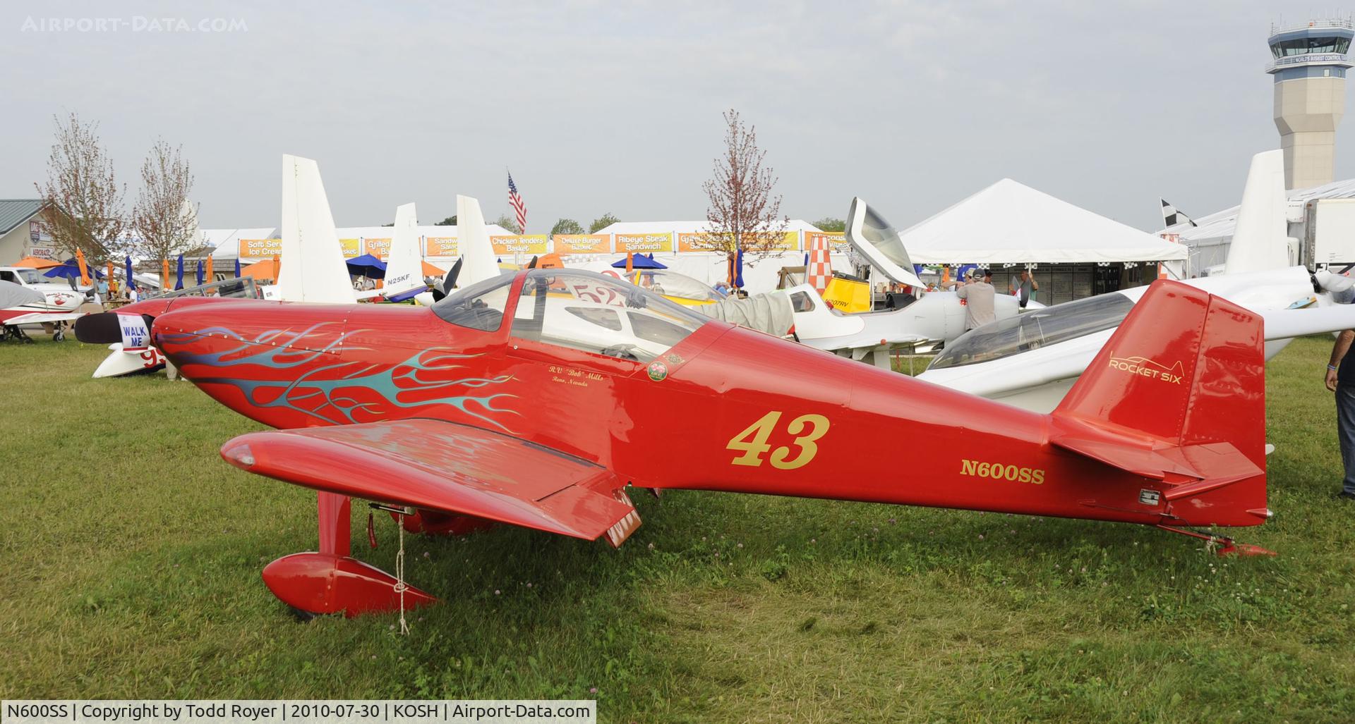 N600SS, Vans RV-6 C/N 24853, EAA AIRVENTURE 2010