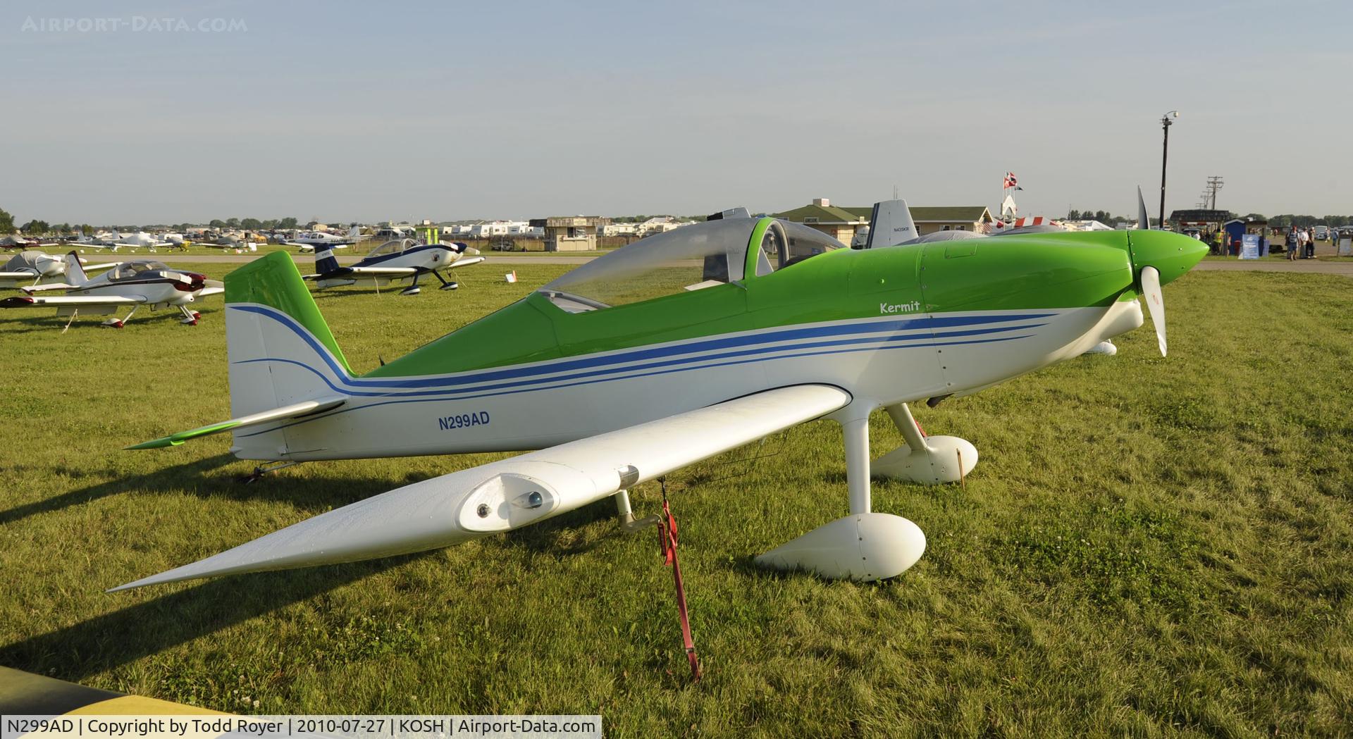 N299AD, Vans RV-8 C/N 82352, EAA AIRVENTURE 2010