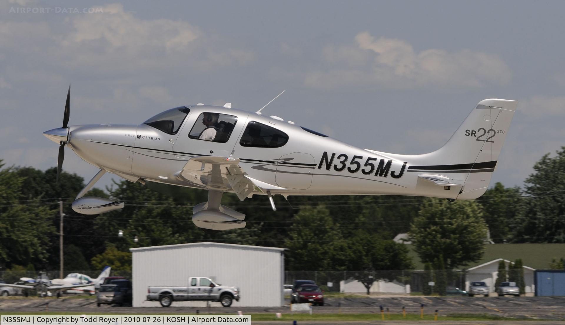 N355MJ, Cirrus SR22 C/N 3550, EAA AIRVENTURE 2010