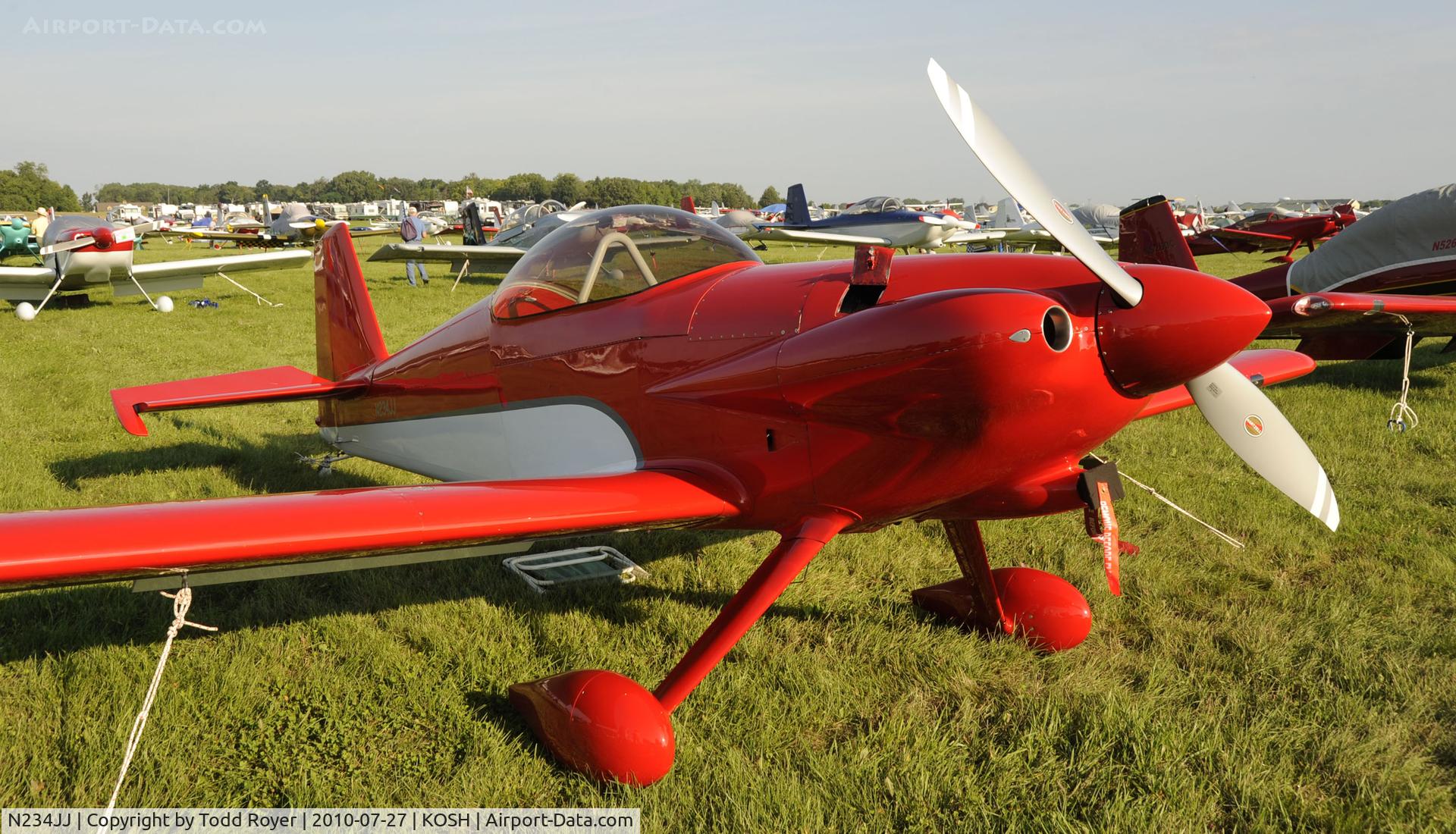 N234JJ, Vans RV-4 C/N 3416, EAA AIRVENTURE 2010