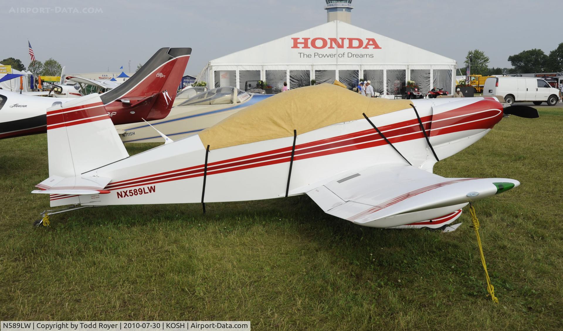 N589LW, 1975 Thorp T-18 Tiger C/N 589, EAA AIRVENTURE 2010