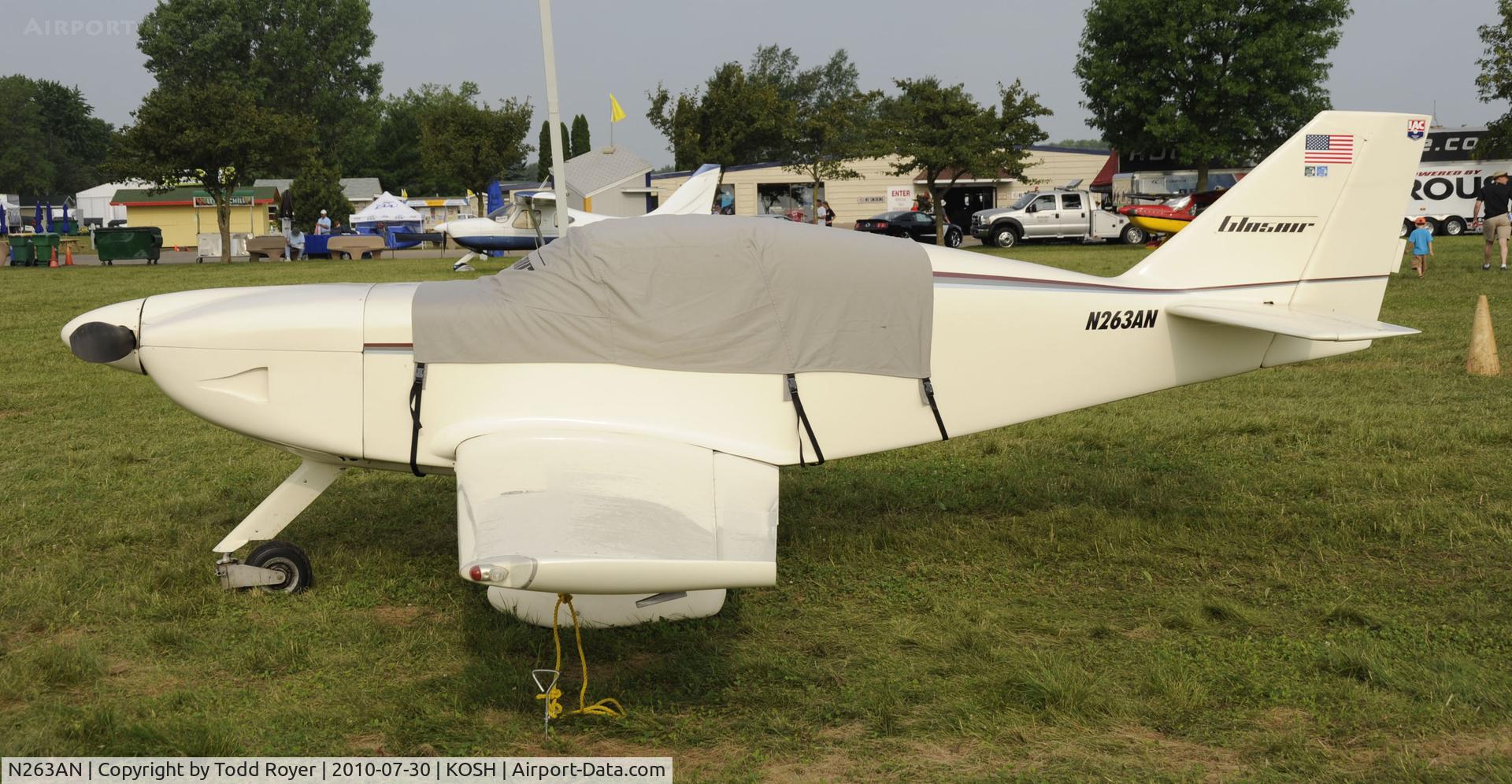 N263AN, 1985 Stoddard-Hamilton Glasair Super II FT C/N 544, EAA AIRVENTURE 2010