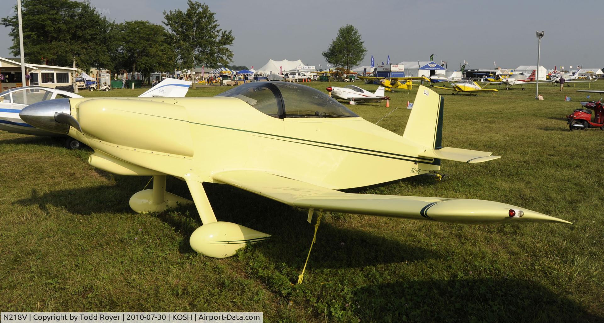 N218V, 2006 Thorp T-18 Tiger C/N 45, EAA AIRVENTURE 2010