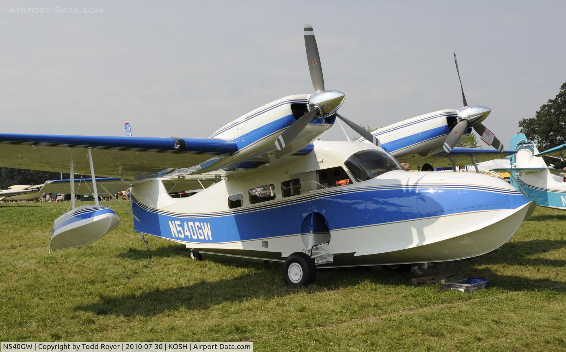 N540GW, 1954 SCAN 30 (G-44A Widgeon) C/N 3, EAA AIRVENTURE 2010