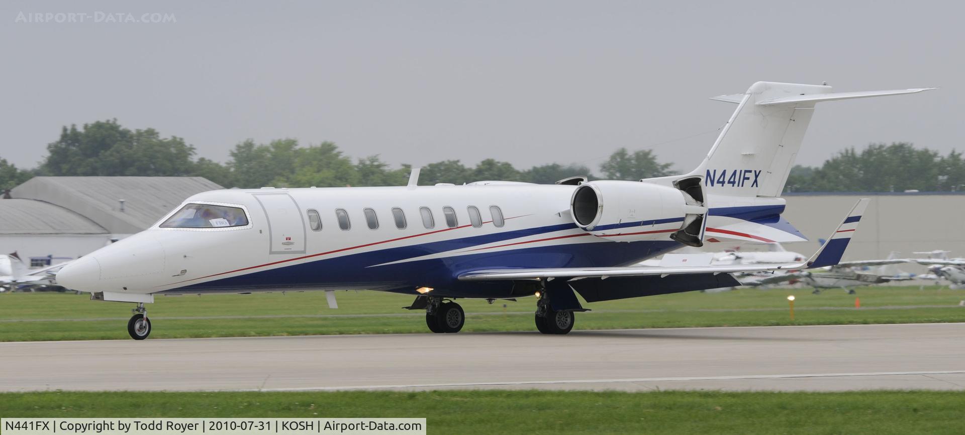 N441FX, 2008 Learjet 45 C/N 357, EAA AIRVENTURE 2010