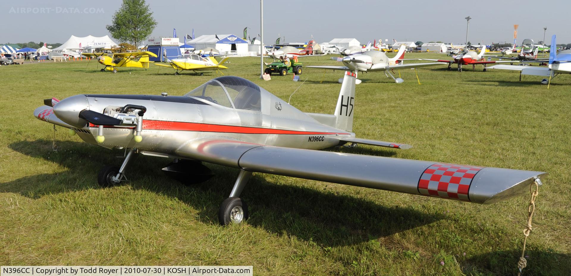 N396CC, 2008 Hallett Terry L UCP Sport C/N 54, EAA AIRVENTURE 2010