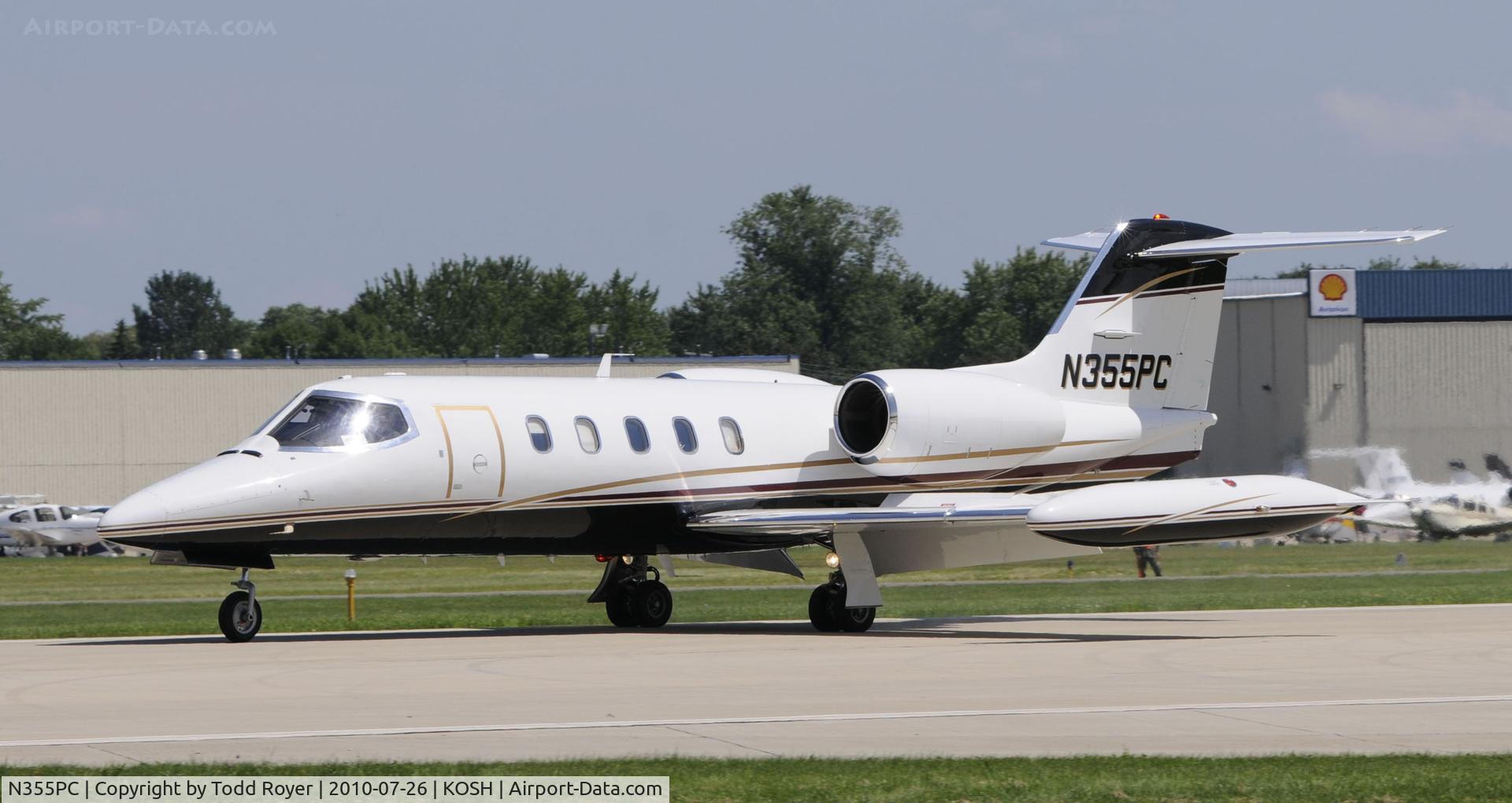 N355PC, 1981 Gates Learjet 35A C/N 431, EAA AIRVENTURE 2010