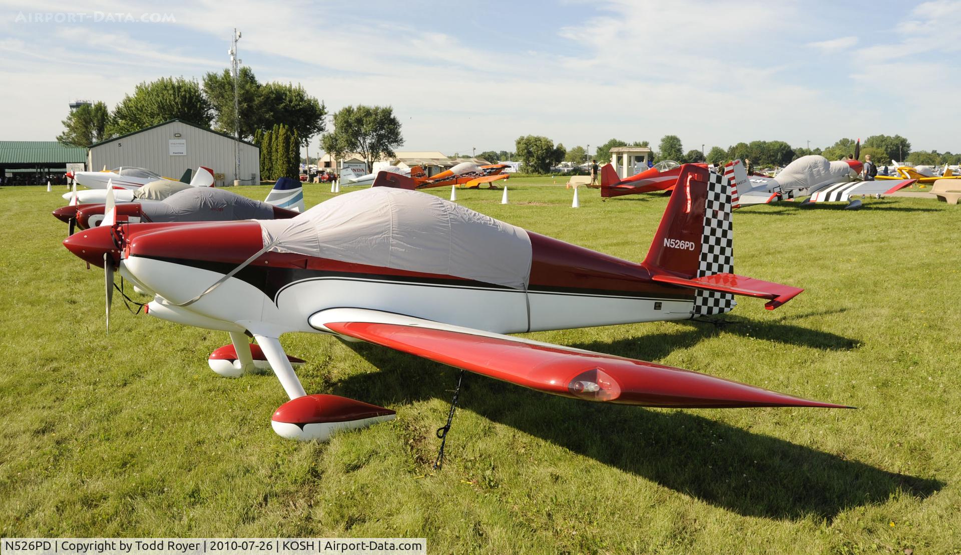 N526PD, 2004 Vans RV-7A C/N 70369, EAA AIRVENTURE 2010