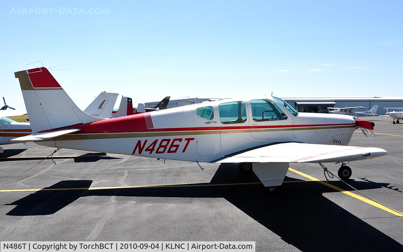 N486T, 1961 Beech 35-A33 Debonair C/N CD-311, Bonanza on the ramp during Lancaster Open House '10.