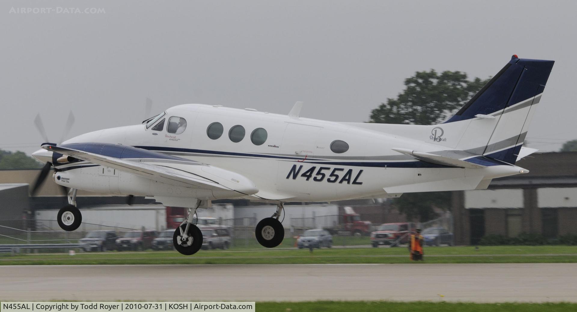 N455AL, 1990 Raytheon Aircraft Company C90A C/N LJ-1268, EAA AIRVENTURE 2010