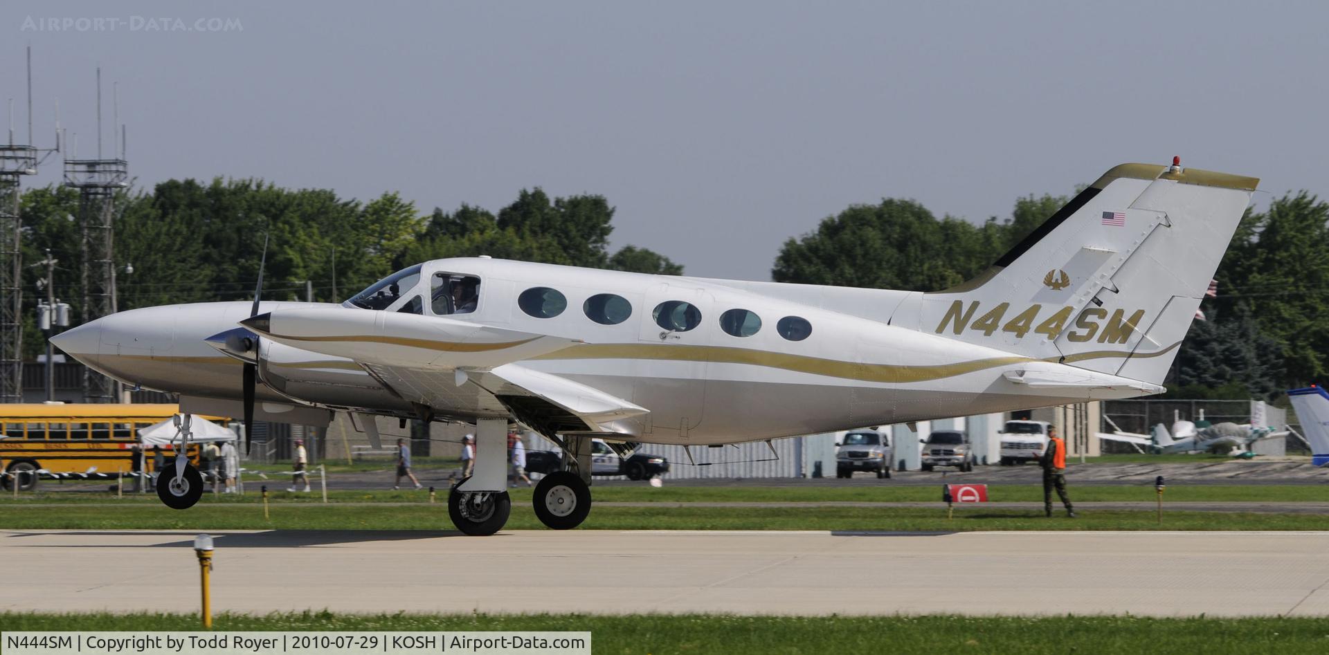 N444SM, 1974 Cessna 421B Golden Eagle C/N 421B0814, EAA AIRVENTURE 2010