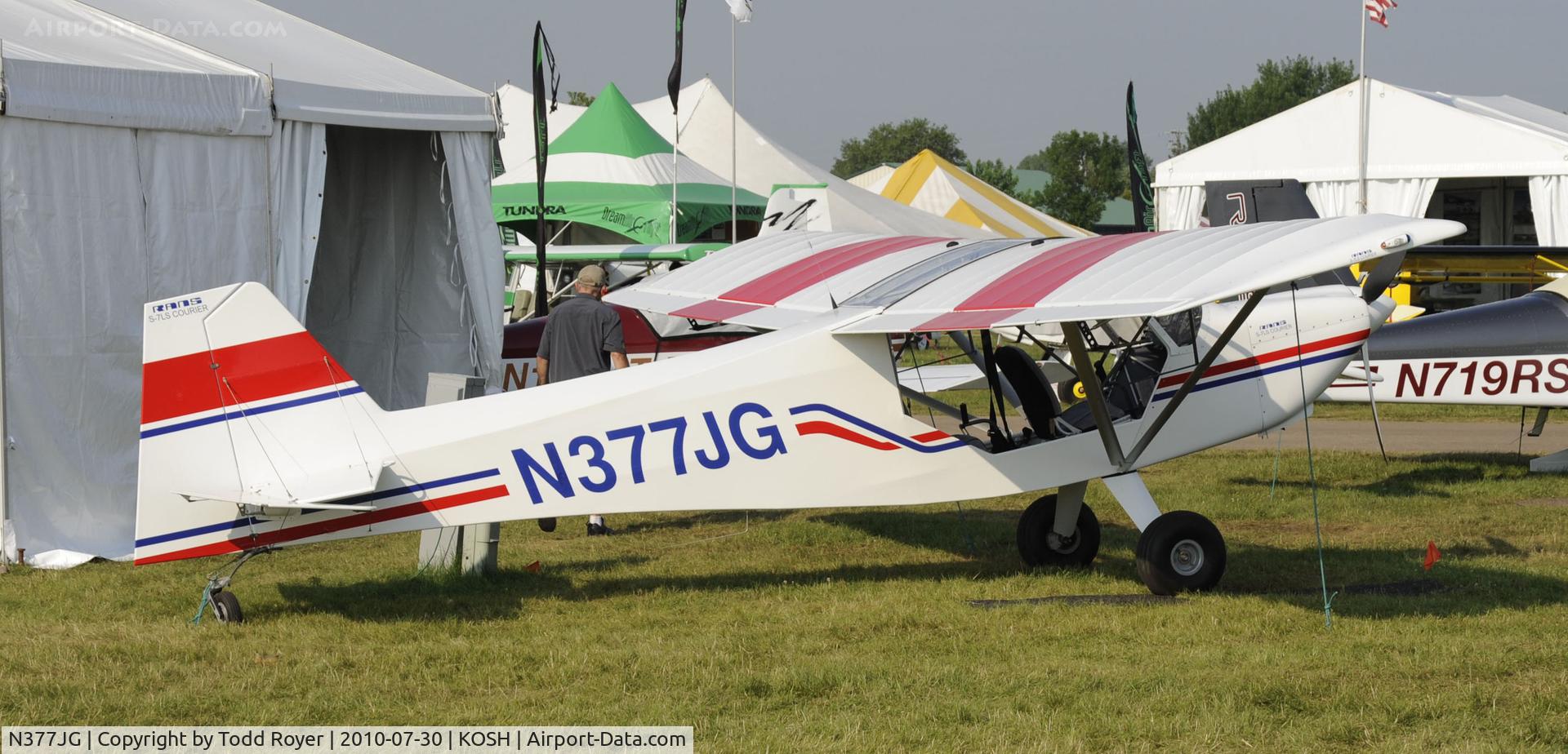 N377JG, 2006 Rans S-7LS Courier C/N 0206428, EAA AIRVENTURE 2010