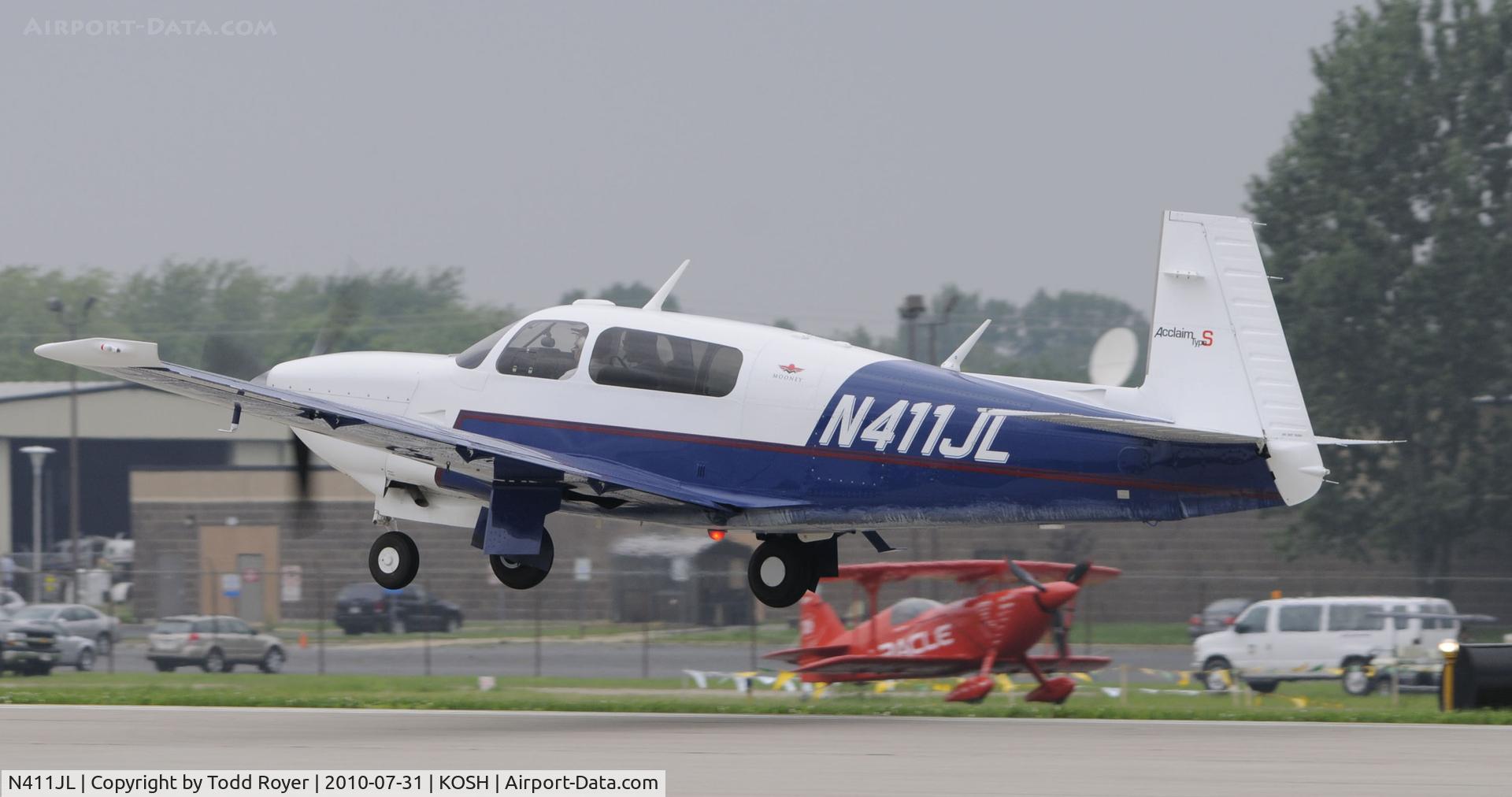 N411JL, 2008 Mooney M20TN Acclaim C/N 31-0096, EAA AIRVENTURE 2010