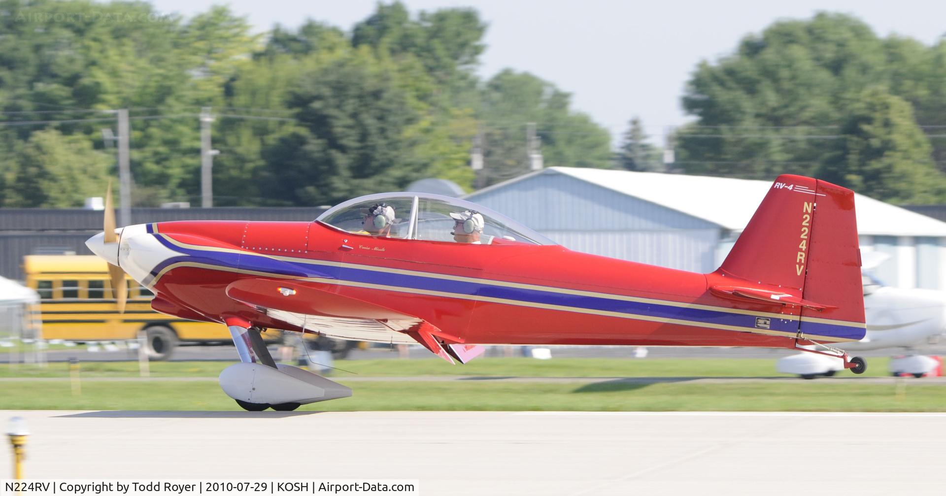 N224RV, 1999 Vans RV-4 C/N 1779, EAA AIRVENTURE 2010