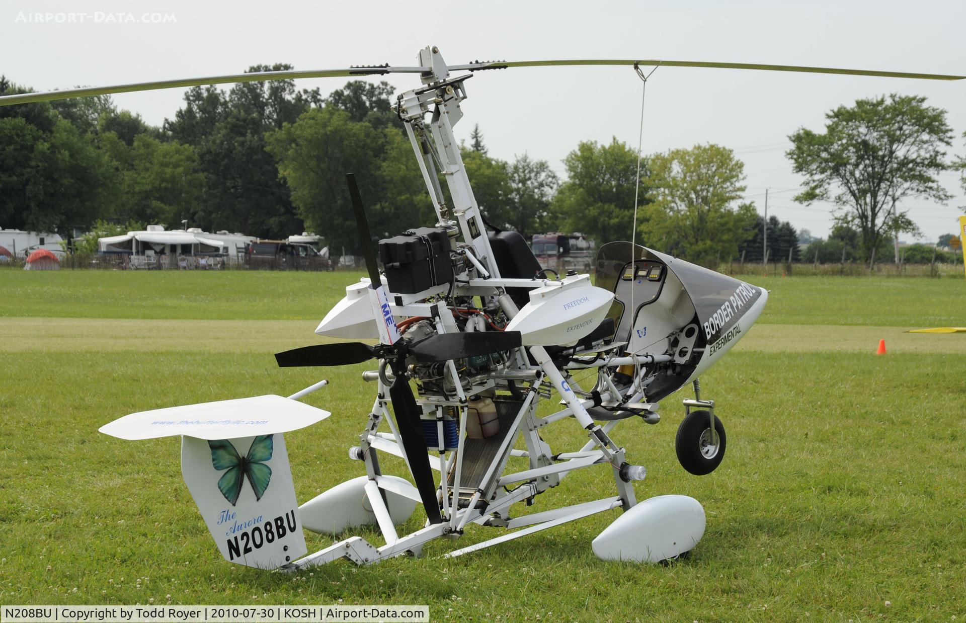 N208BU, Butterfly Llc Aurora Butterfly C/N 0002, EAA AIRVENTURE 2010