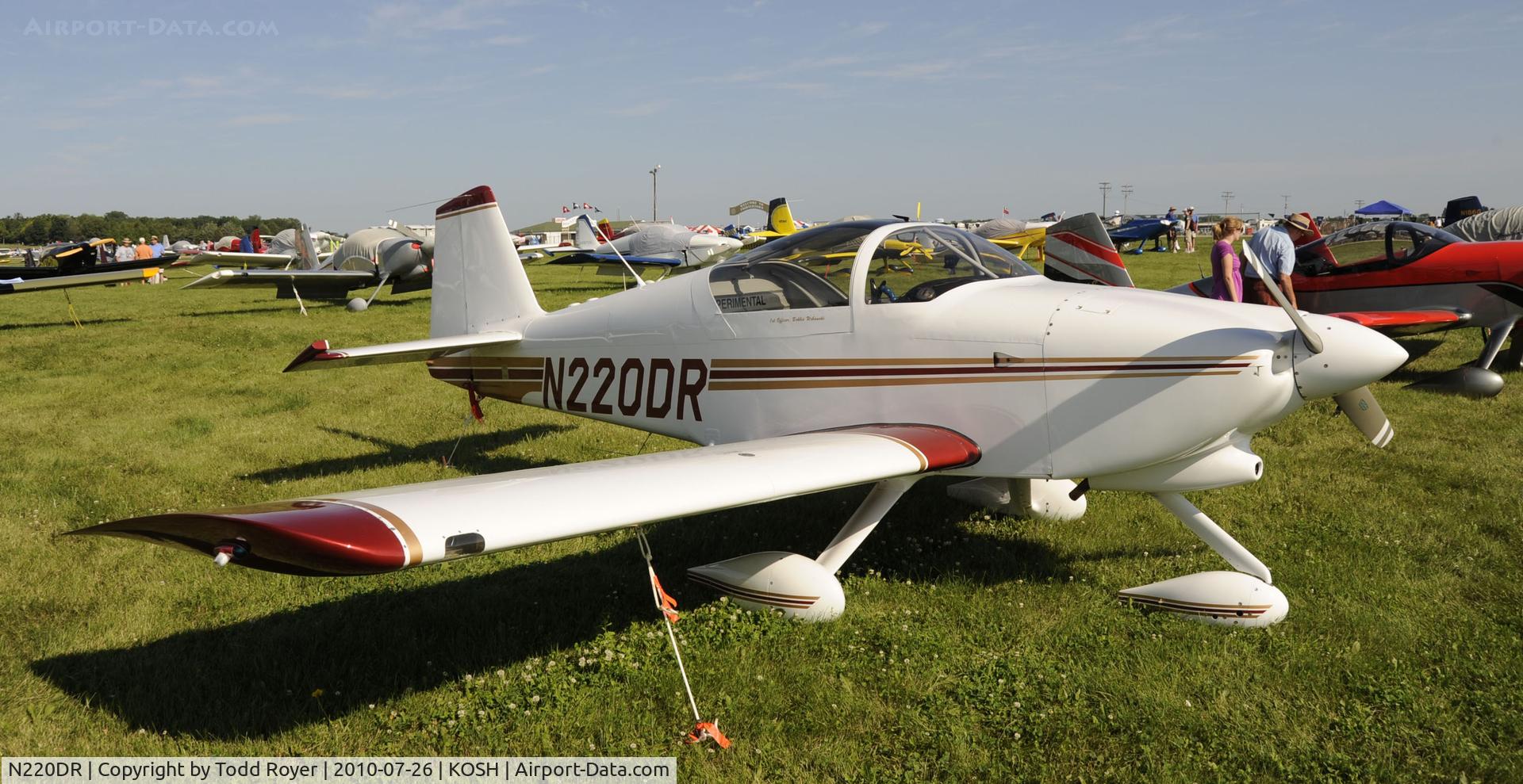 N220DR, 2002 Vans RV-6A C/N 24400, EAA AIRVENTURE 2010