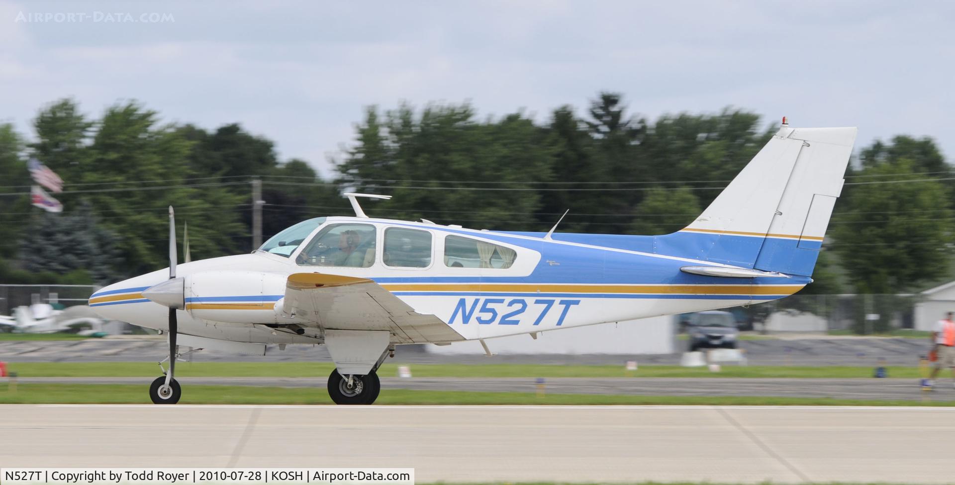 N527T, 1964 Beech 95-B55 (T42A) Baron C/N TC-576, EAA AIRVENTURE 2010
