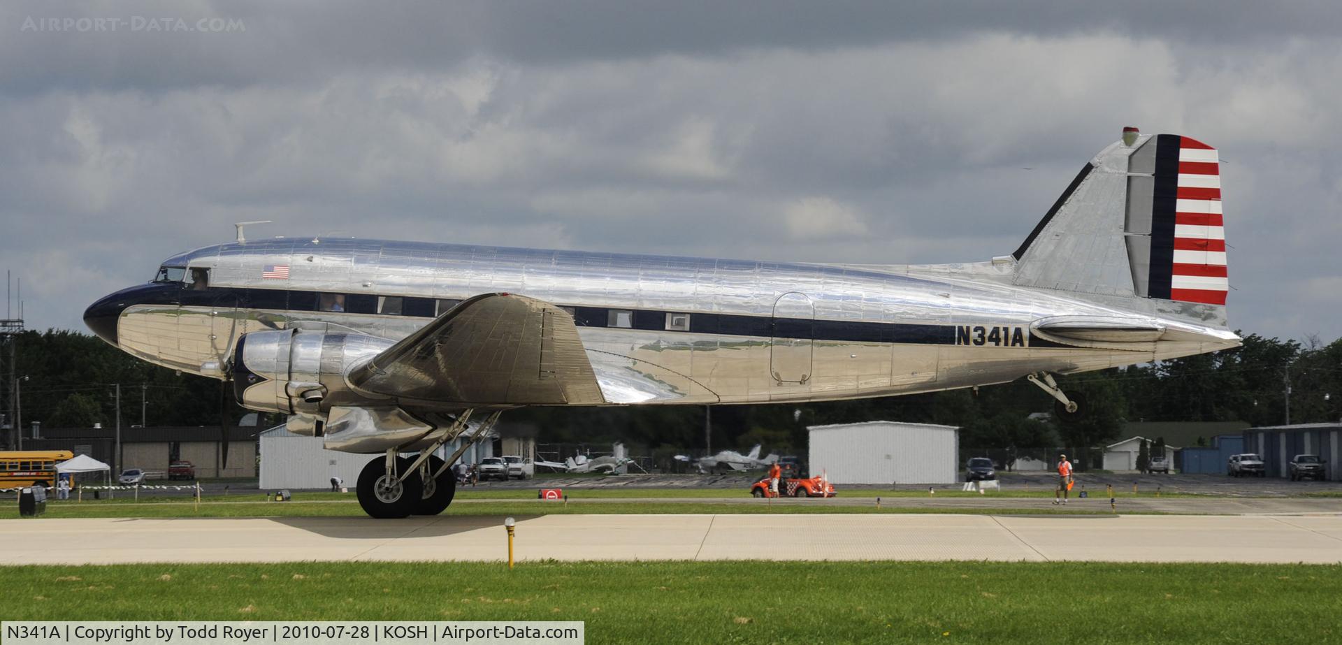 N341A, 1939 Douglas DC-3 C/N 2145, EAA AIRVENTURE 2010