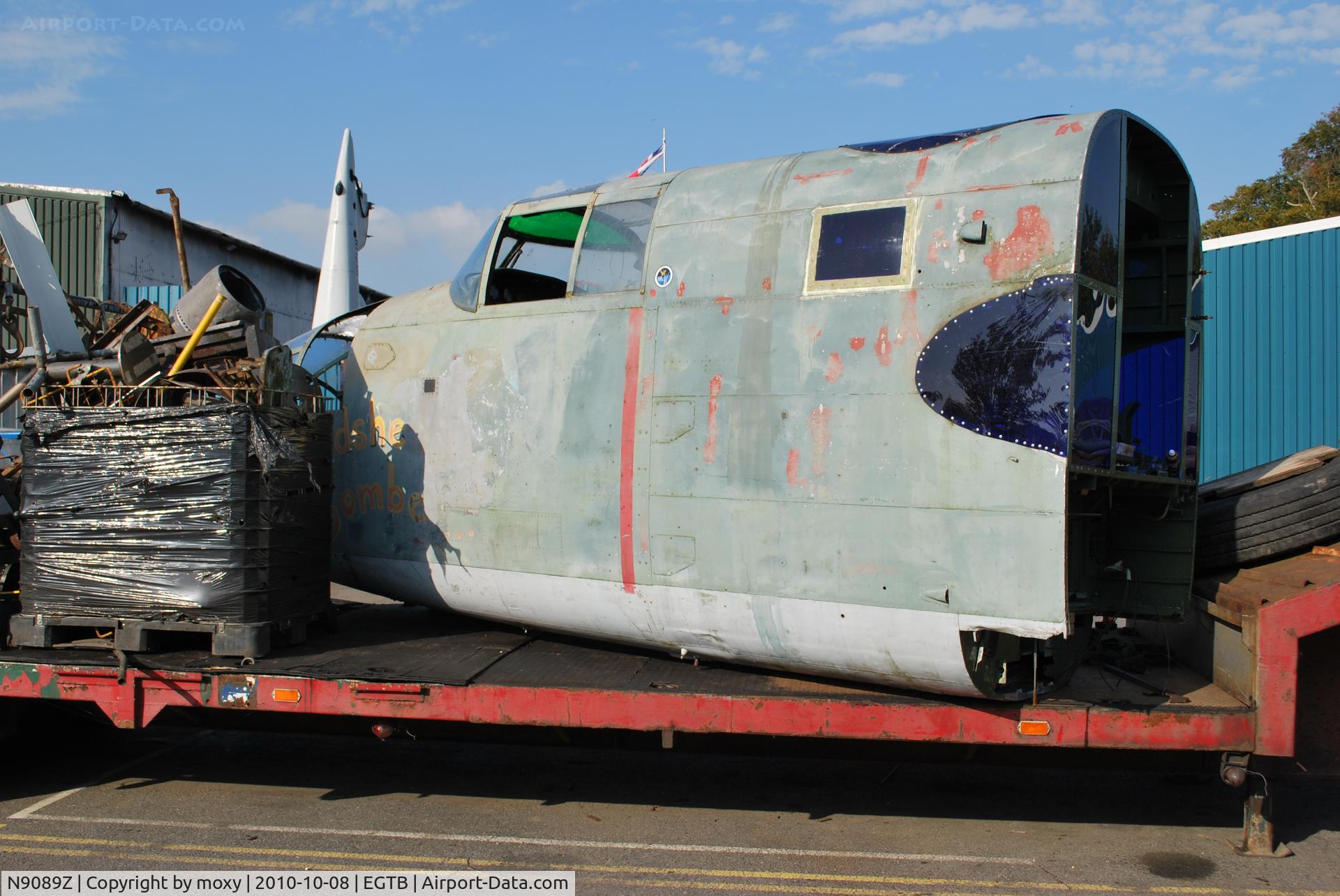 N9089Z, 1944 North American TB-25N Mitchell C/N 108-34136, Nose of the 