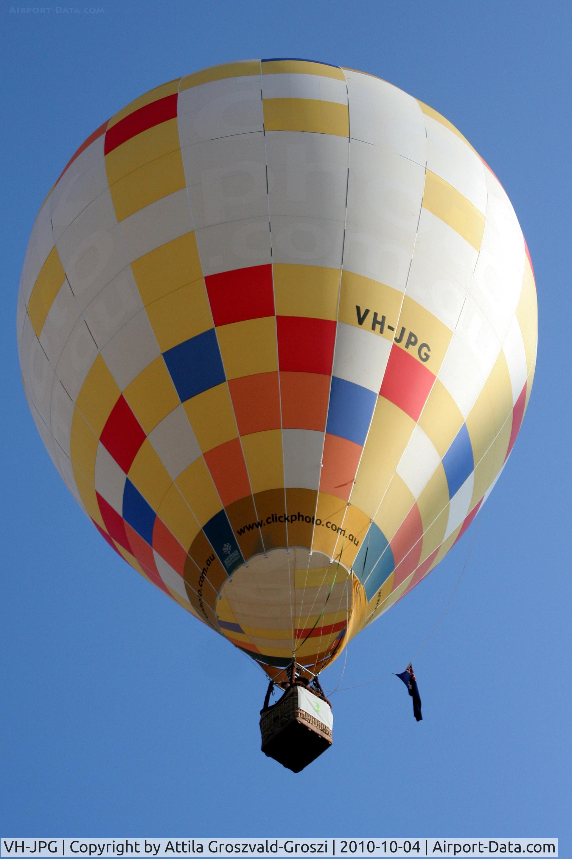 VH-JPG, 2004 Kavanagh Balloons EX-65 C/N EX65-303, 19th World Hot Air Balloon Championship, Debrecen-Hungary