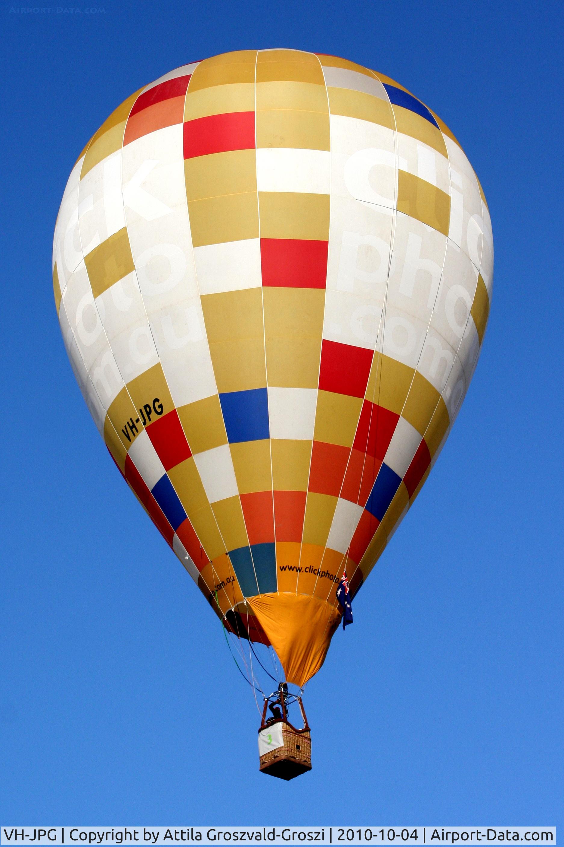 VH-JPG, 2004 Kavanagh Balloons EX-65 C/N EX65-303, 19th World Hot Air Balloon Championship, Debrecen-Hungary