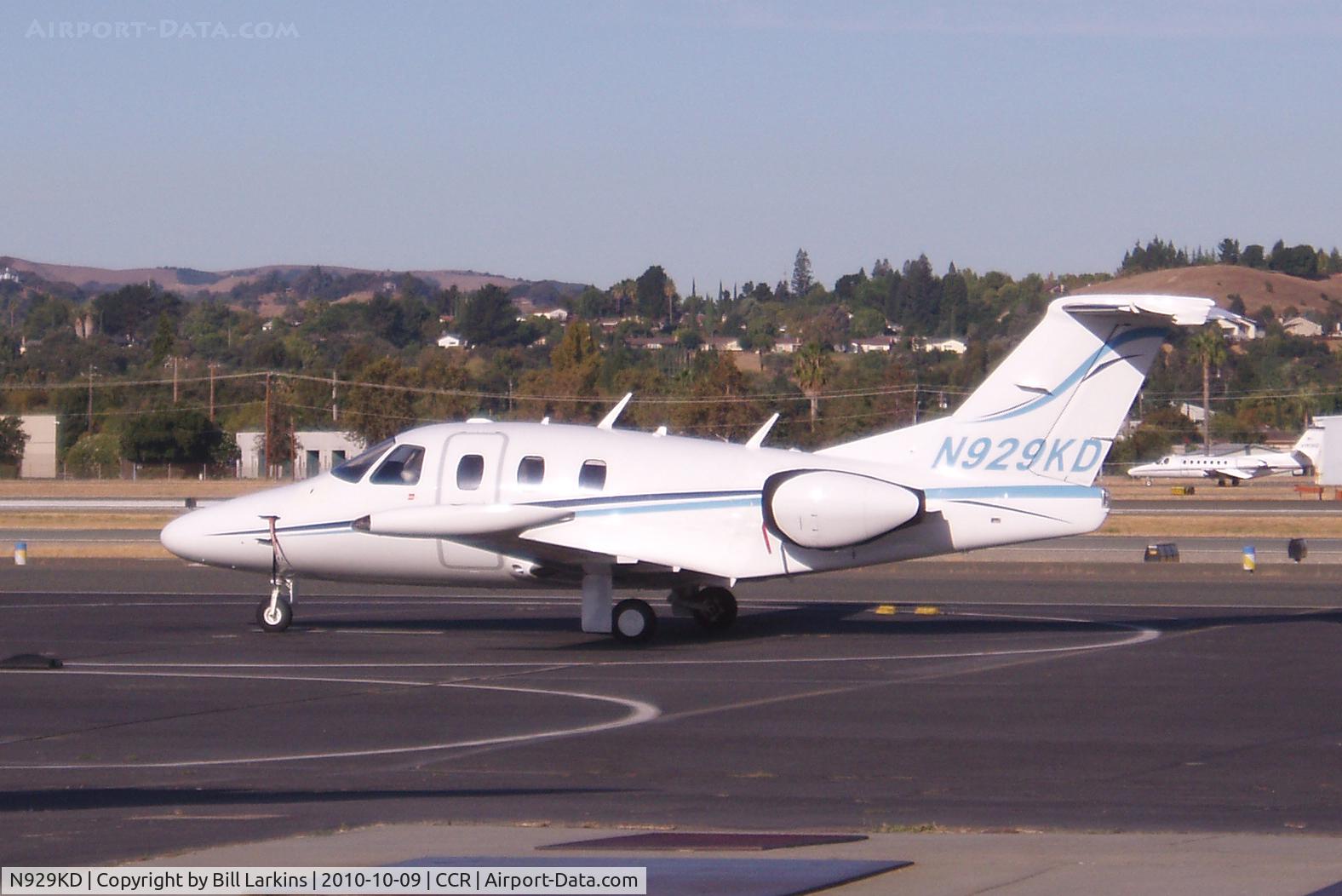 N929KD, 2008 Eclipse Aviation Corp EA500 C/N 000240, Visitor