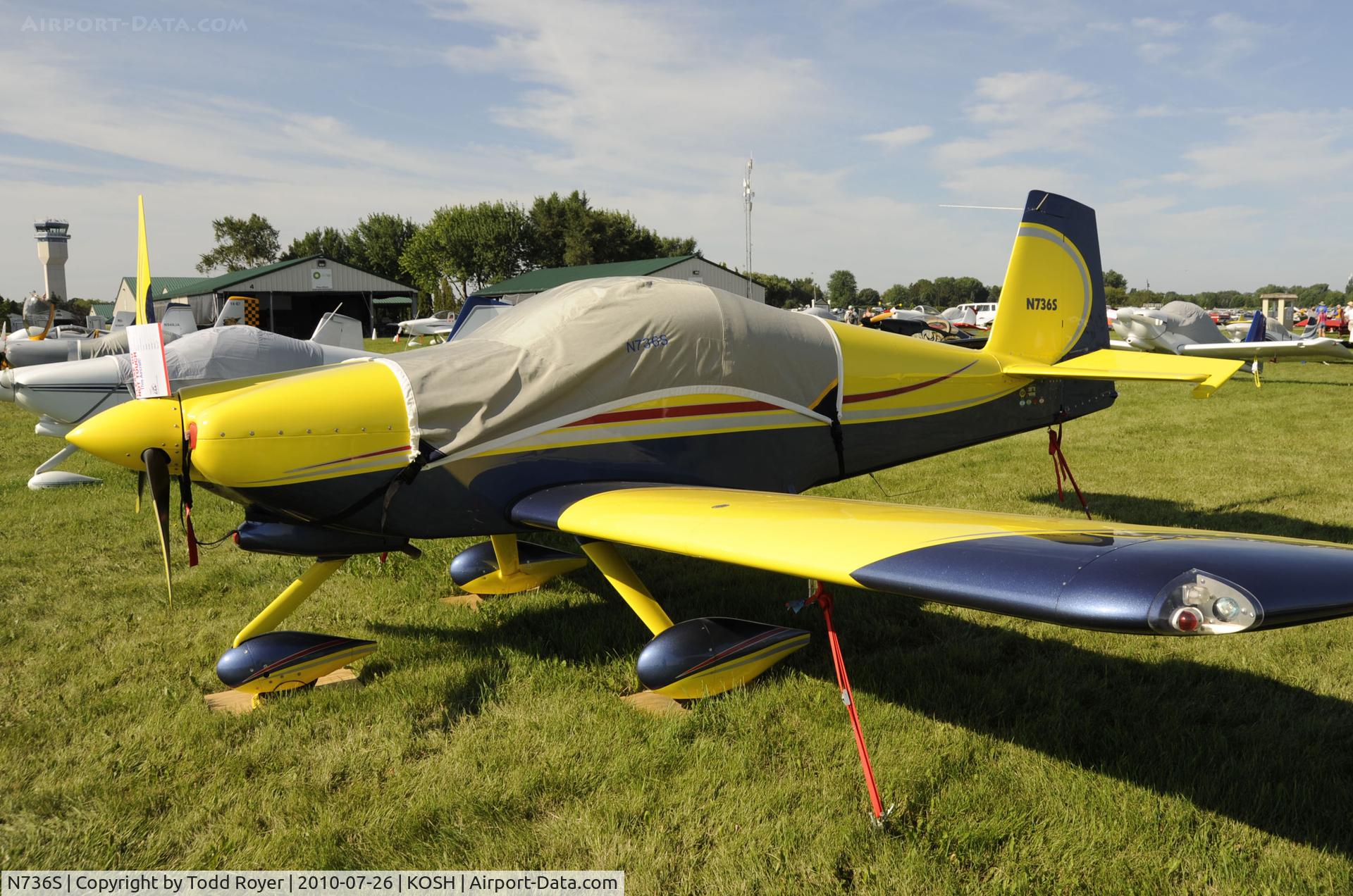 N736S, 2005 Vans RV-7A C/N 70105, EAA AIRVENTURE 2010