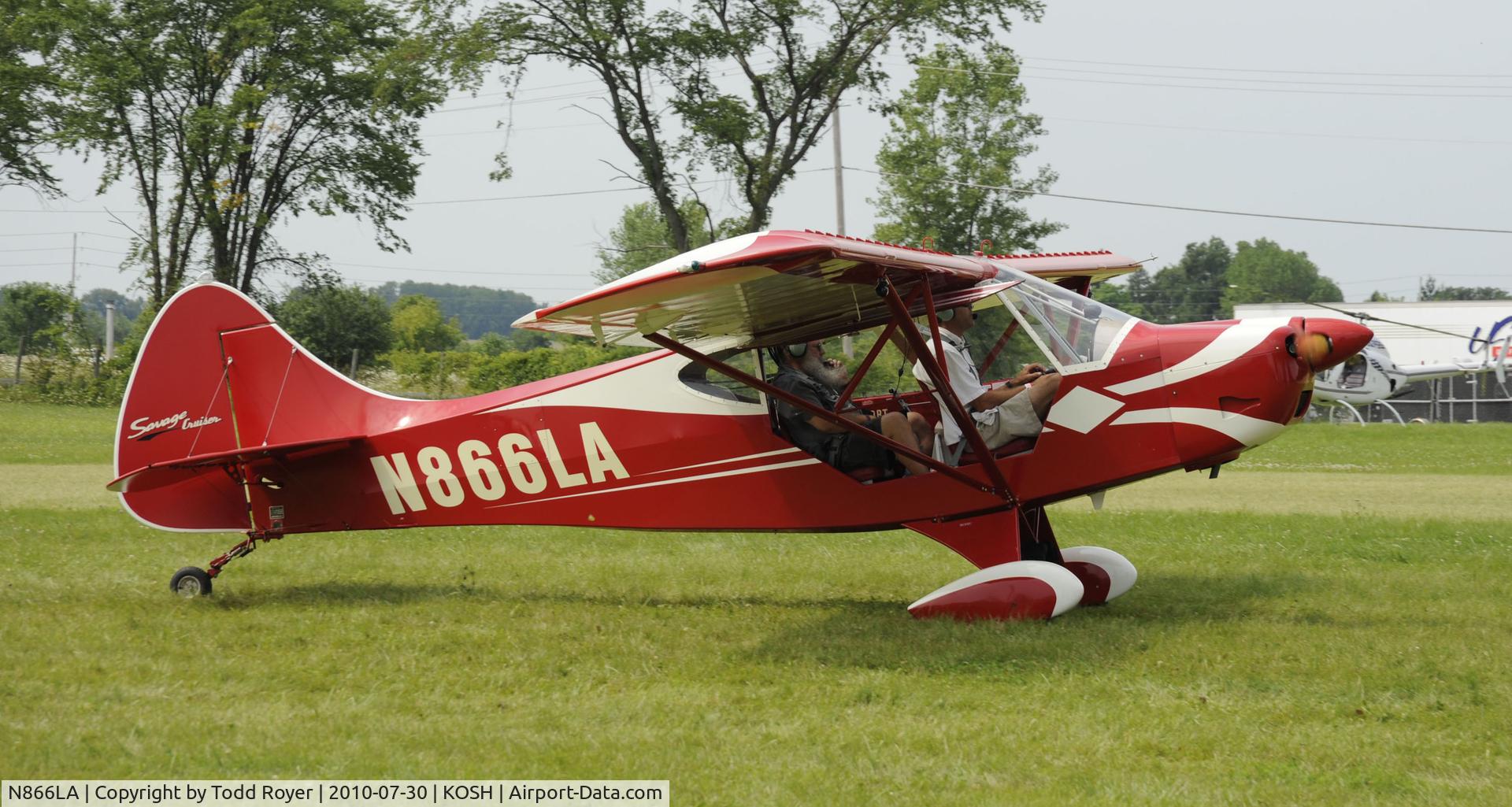 N866LA, 2006 Zlin Savage Classic C/N 0082, EAA AIRVENTURE 2010