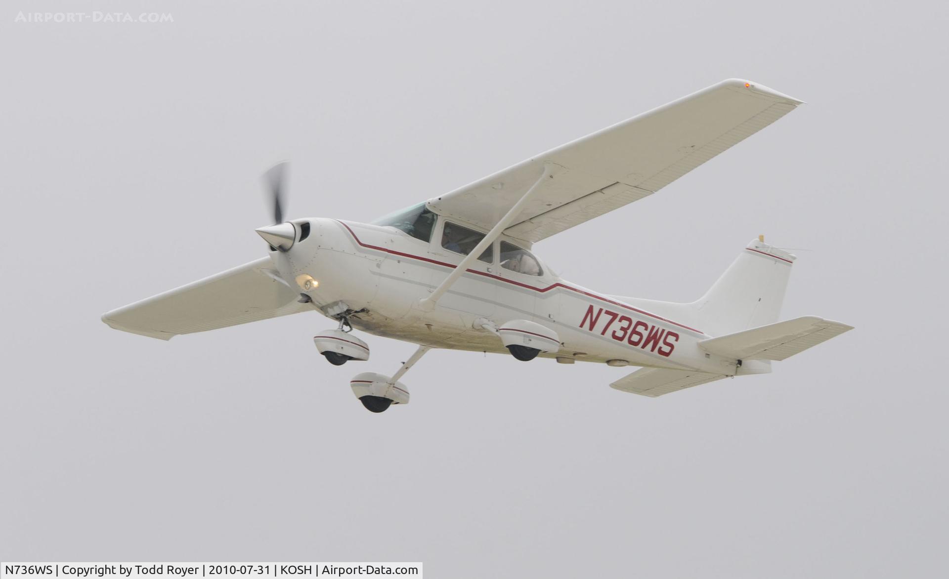 N736WS, 1977 Cessna R172K Hawk XP C/N R1722851, EAA AIRVENTURE 2010