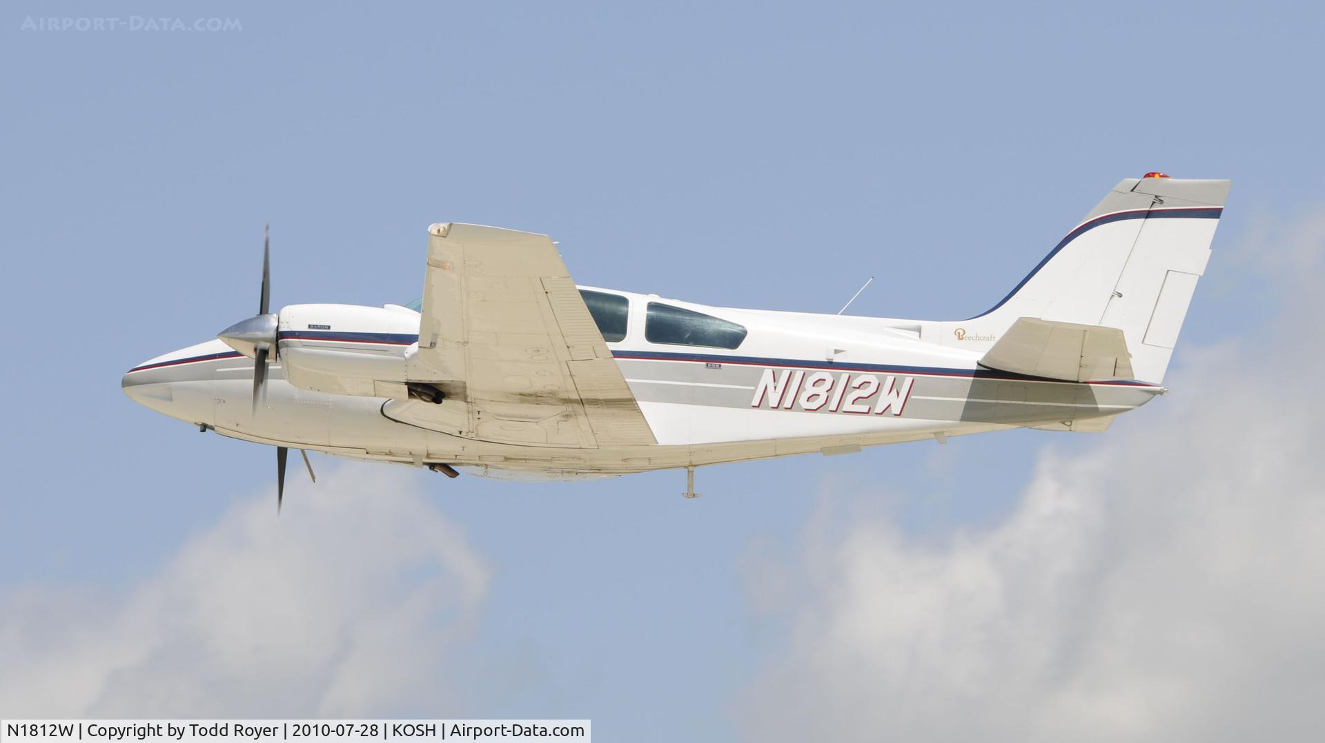 N1812W, 1972 Beech E-55 Baron C/N TE-894, EAA AIRVENTURE 2010