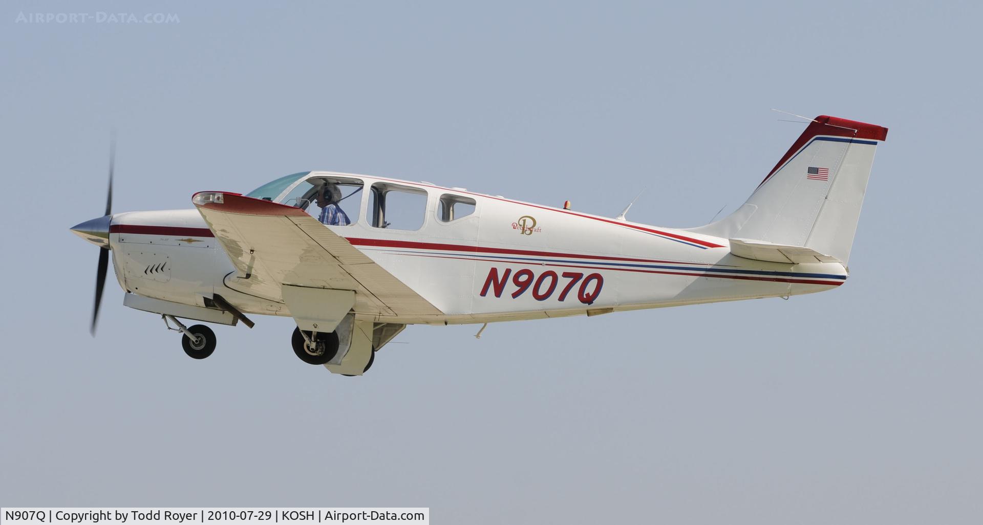 N907Q, 1962 Beech 35-A33 Debonair C/N CD-374, EAA AIRVENTURE 2010