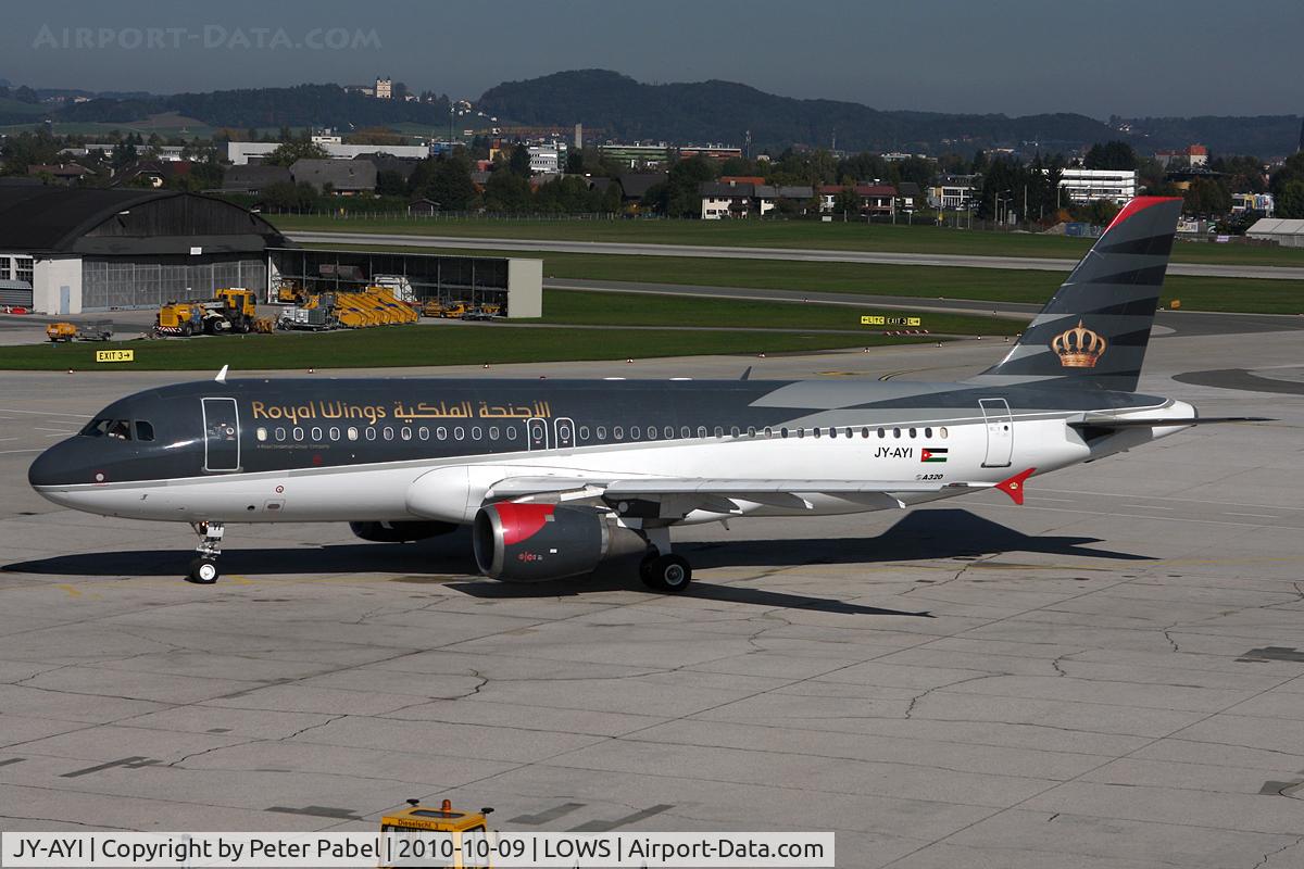 JY-AYI, 1995 Airbus A320-212 C/N 569, Royal Flight