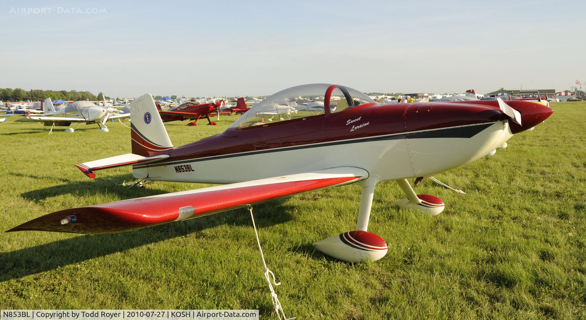 N853BL, 2004 Vans RV-8 C/N 80384, EAA AIRVENTURE 2010