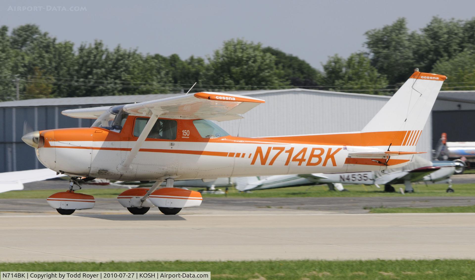 N714BK, 1976 Cessna 150M C/N 15079048, EAA AIRVENTURE 2010