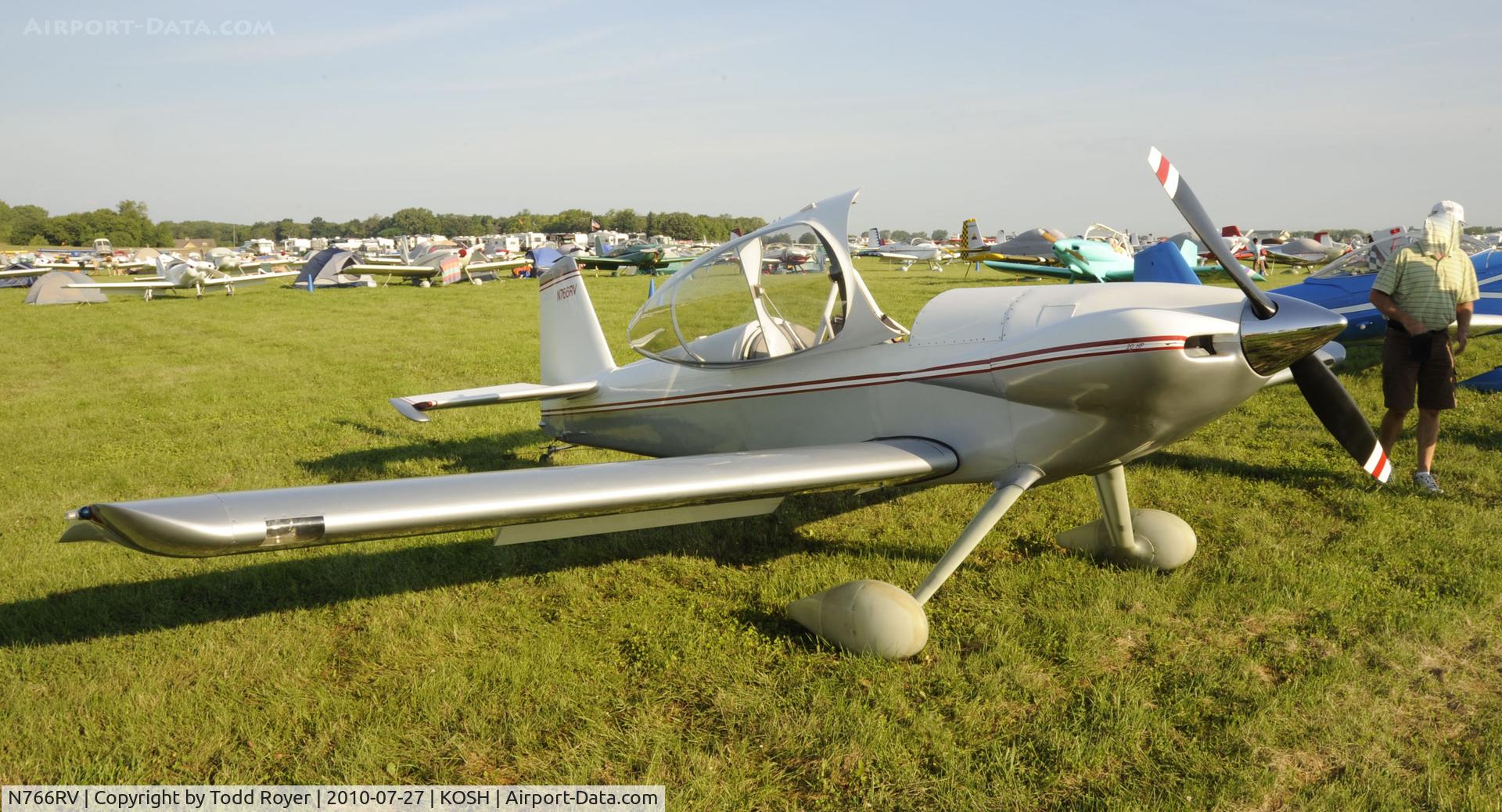 N766RV, Vans RV-4 C/N 766, EAA AIRVENTURE 2010