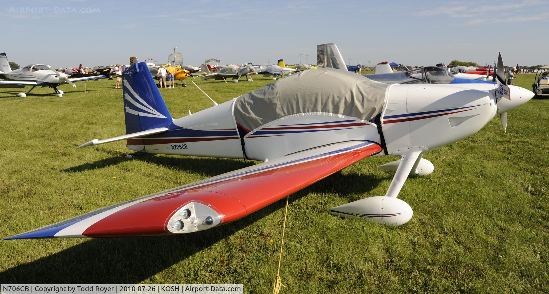 N706CB, 2008 Vans RV-7 C/N 72847, EAA AIRVENTURE
