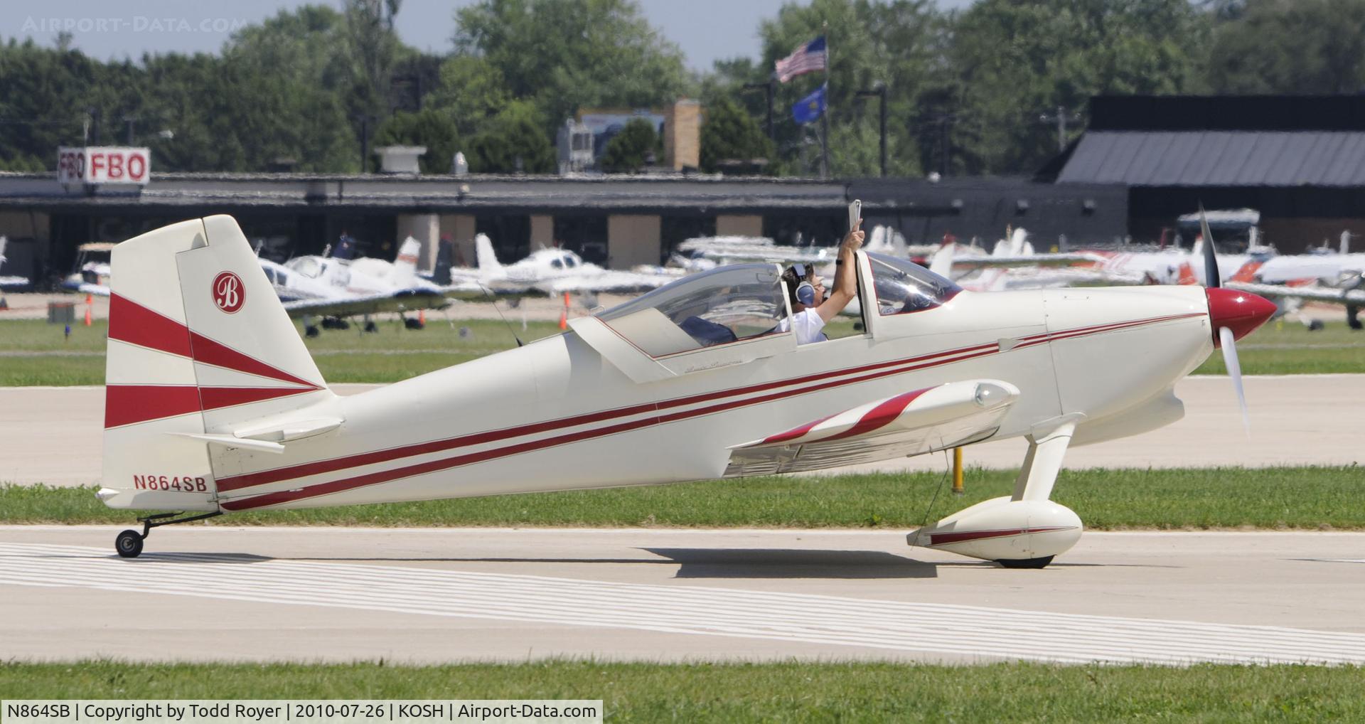 N864SB, 2006 Vans RV-7 C/N 71772, EAA AIRVENTURE 2010