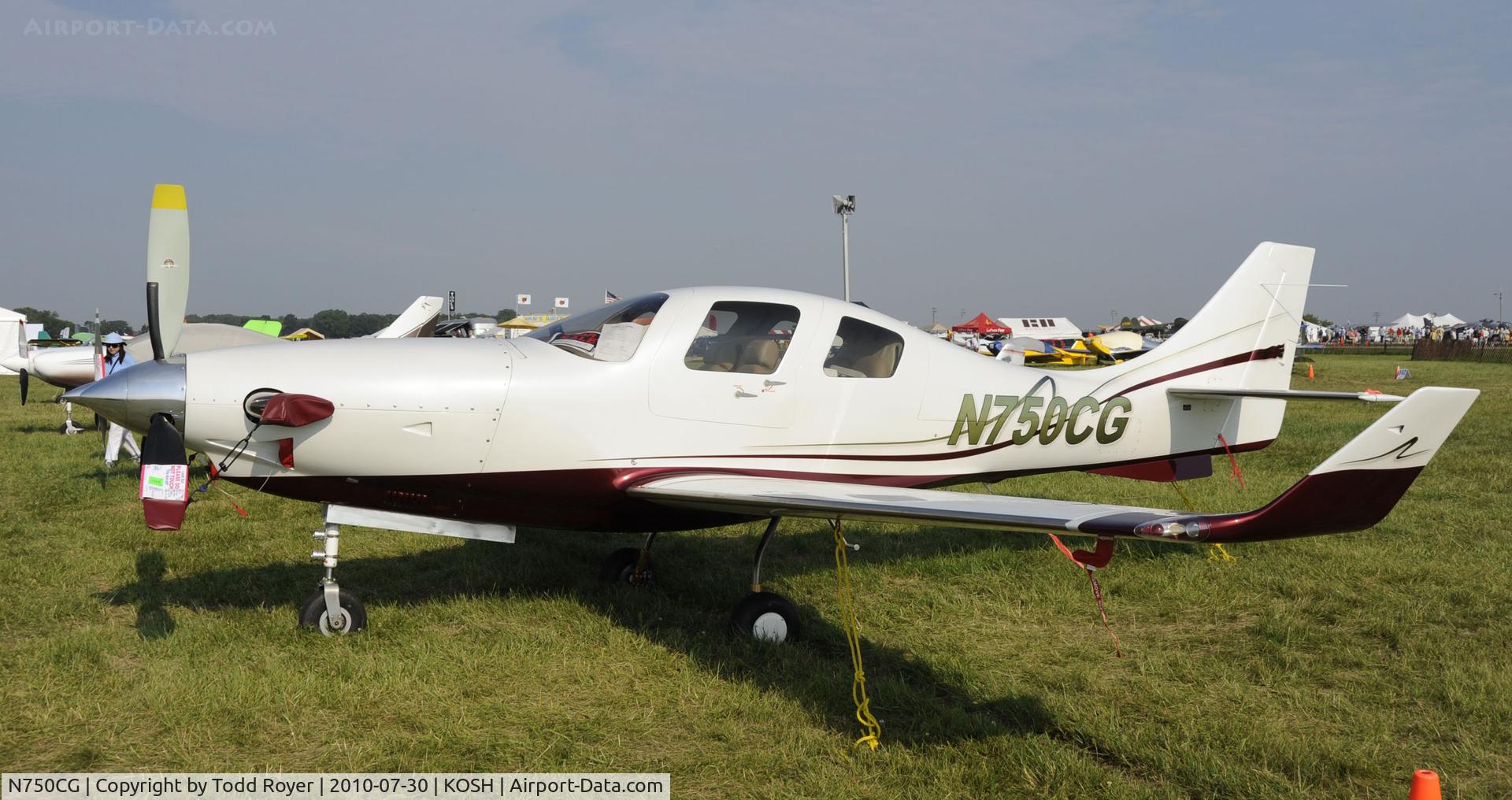 N750CG, 2006 Lancair IV-PT C/N LIV-548, EAA AIRVENTURE 2010