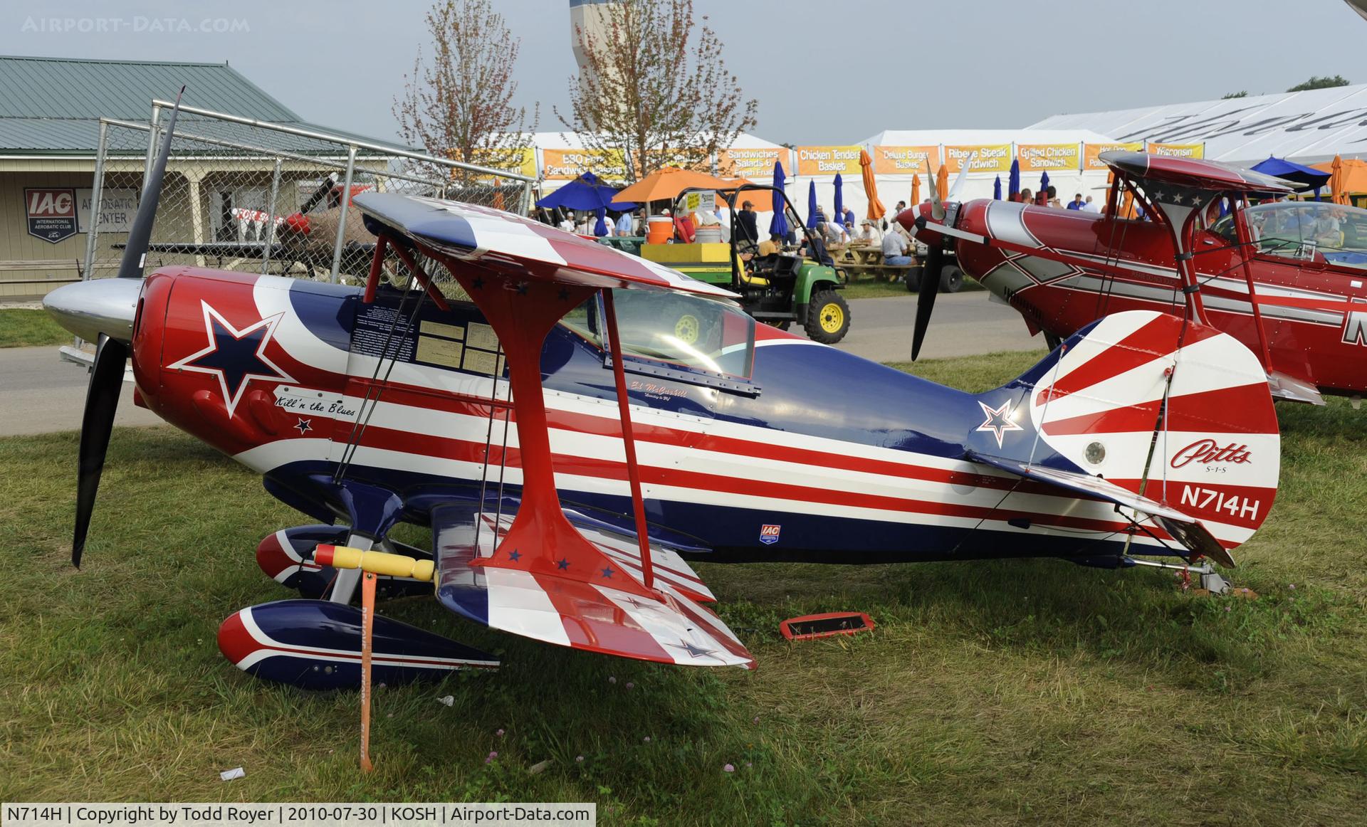 N714H, 1967 Pitts S-1S Special C/N 15P, EAA AIRVENTURE 2010