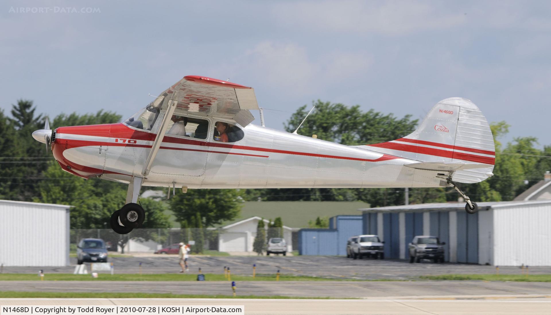 N1468D, 1951 Cessna 170A C/N 20051, EAA AIRVENTURE 2010
