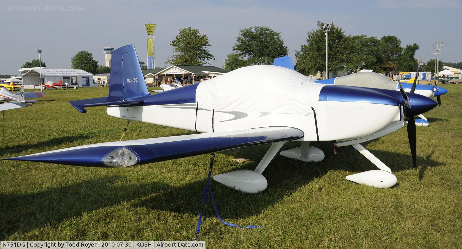 N751DG, 2008 Vans RV-7 C/N 72381, EAA AIRVENTURE 2010