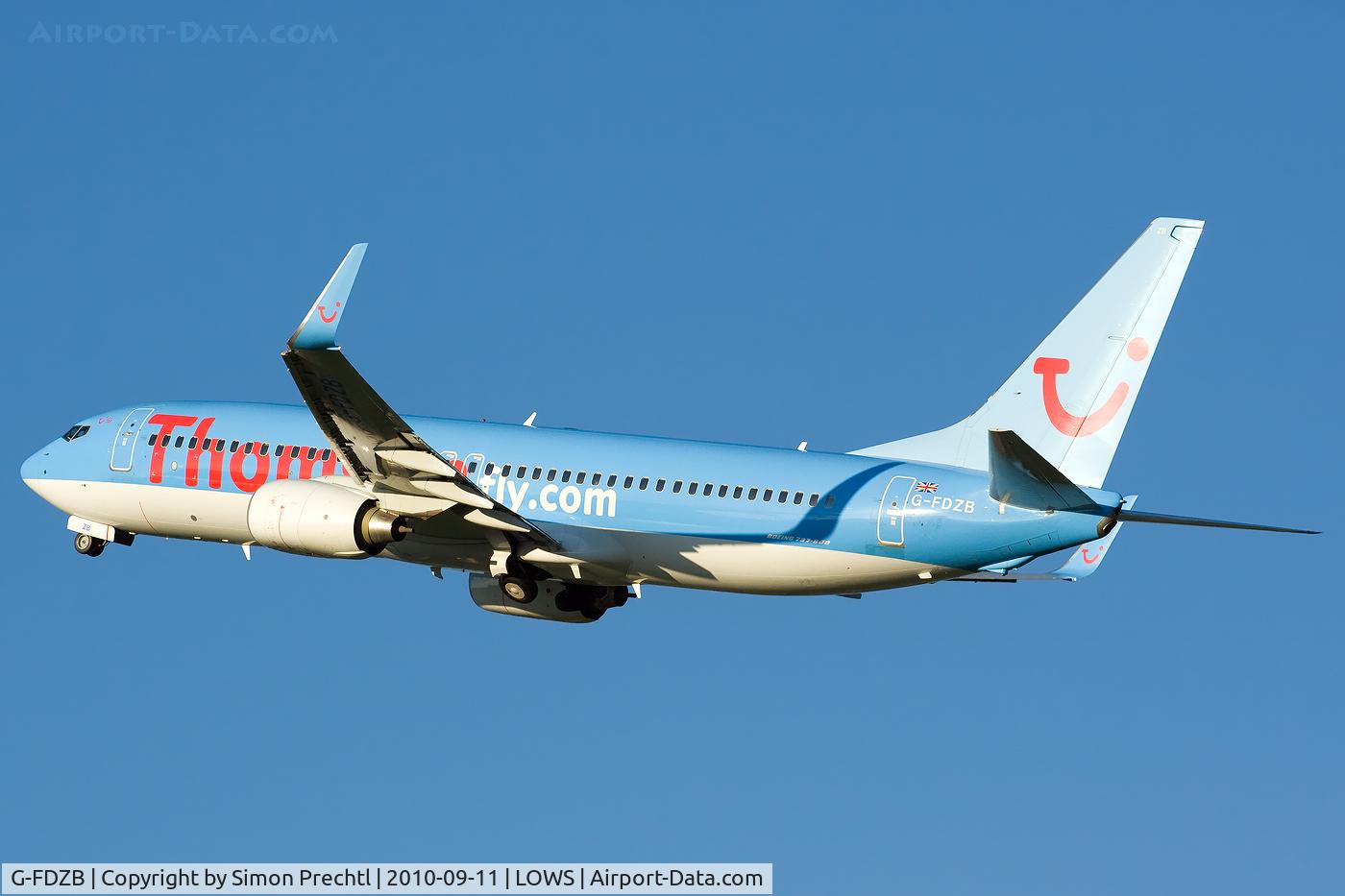 G-FDZB, 2007 Boeing 737-8K5 C/N 35131, G-FDZB @ Salzburg Airport