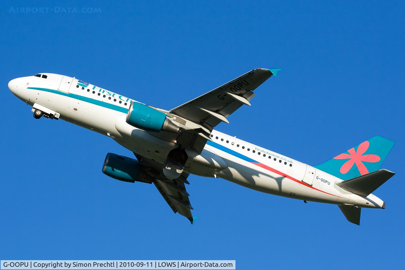 G-OOPU, 2001 Airbus A320-214 C/N 1637, G-OOPU @ Salzburg Airport