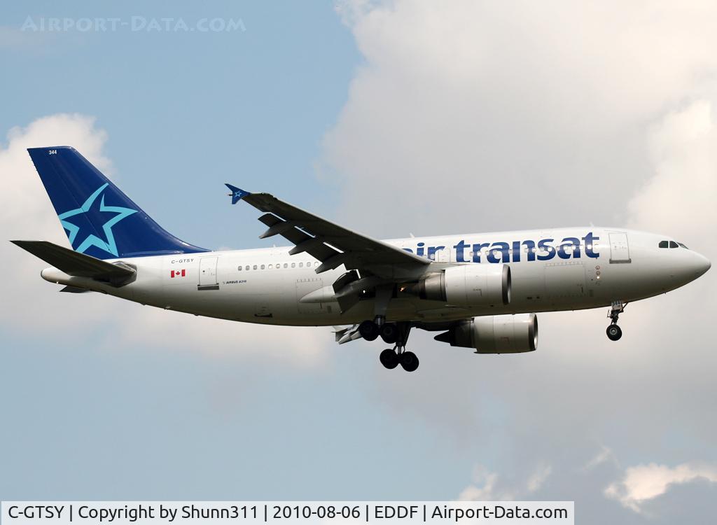 C-GTSY, 1988 Airbus A310-304 C/N 447, Landing rwy 07R
