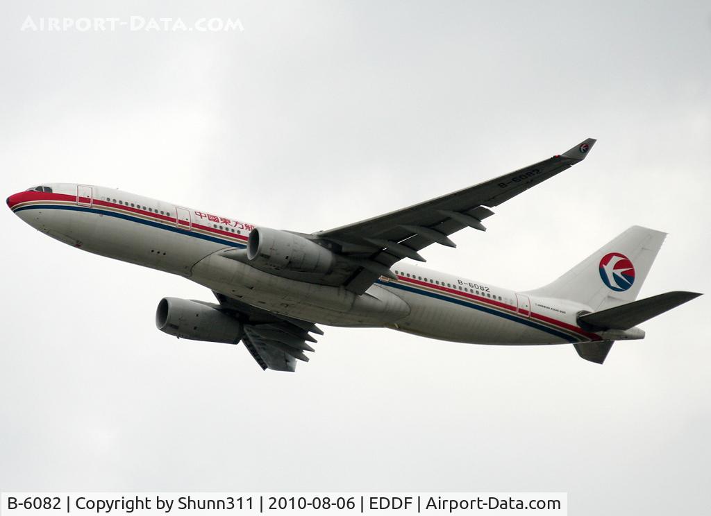 B-6082, 2007 Airbus A330-243 C/N 821, Taking off rwy 25R