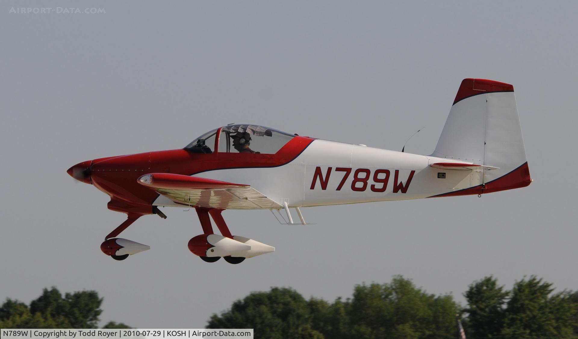 N789W, 2007 Vans RV-7A C/N 71038, EAA AIRVENTURE 2010