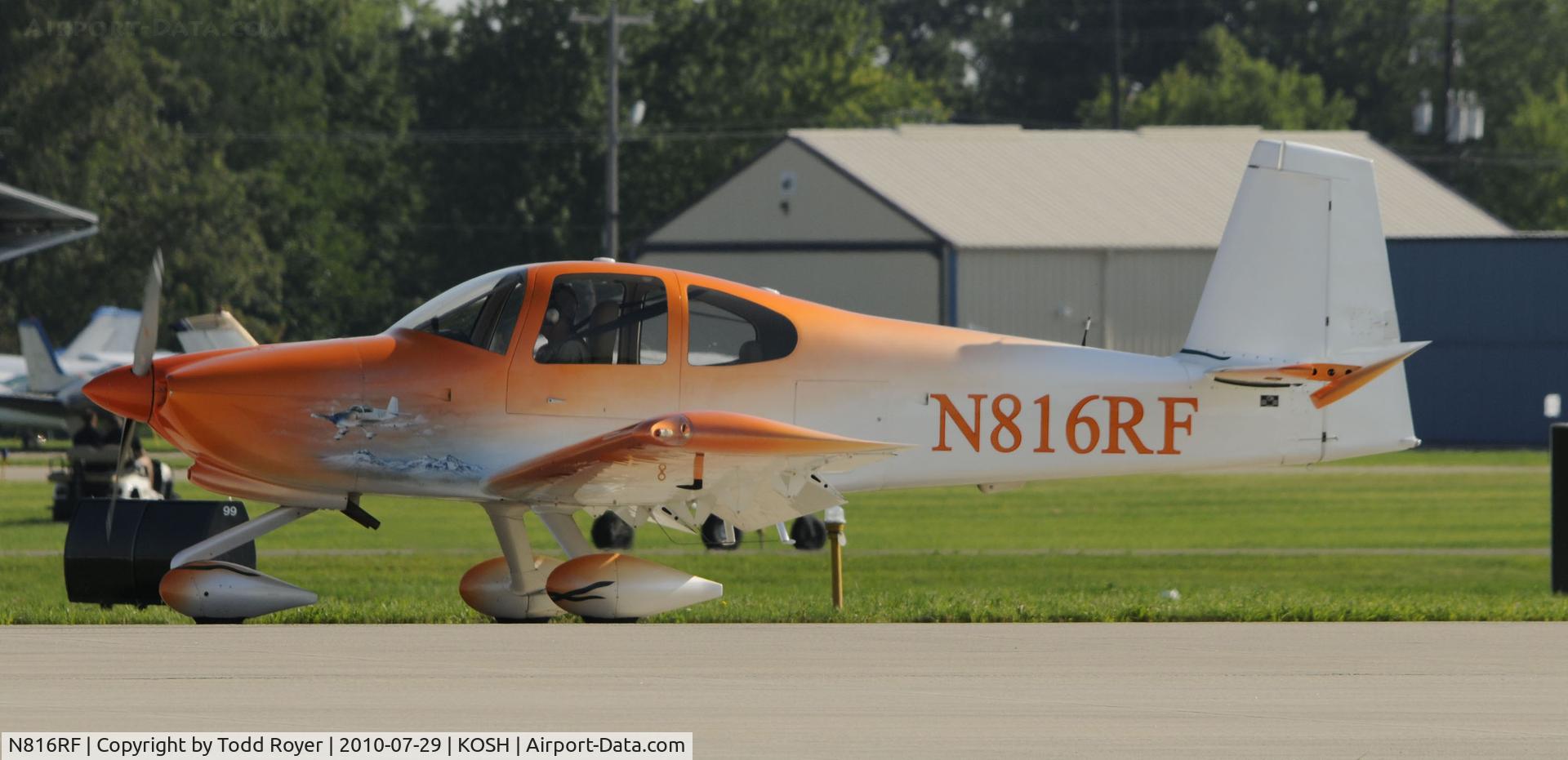 N816RF, Vans RV-10 C/N 40097, EAA AIRVENTURE 2010